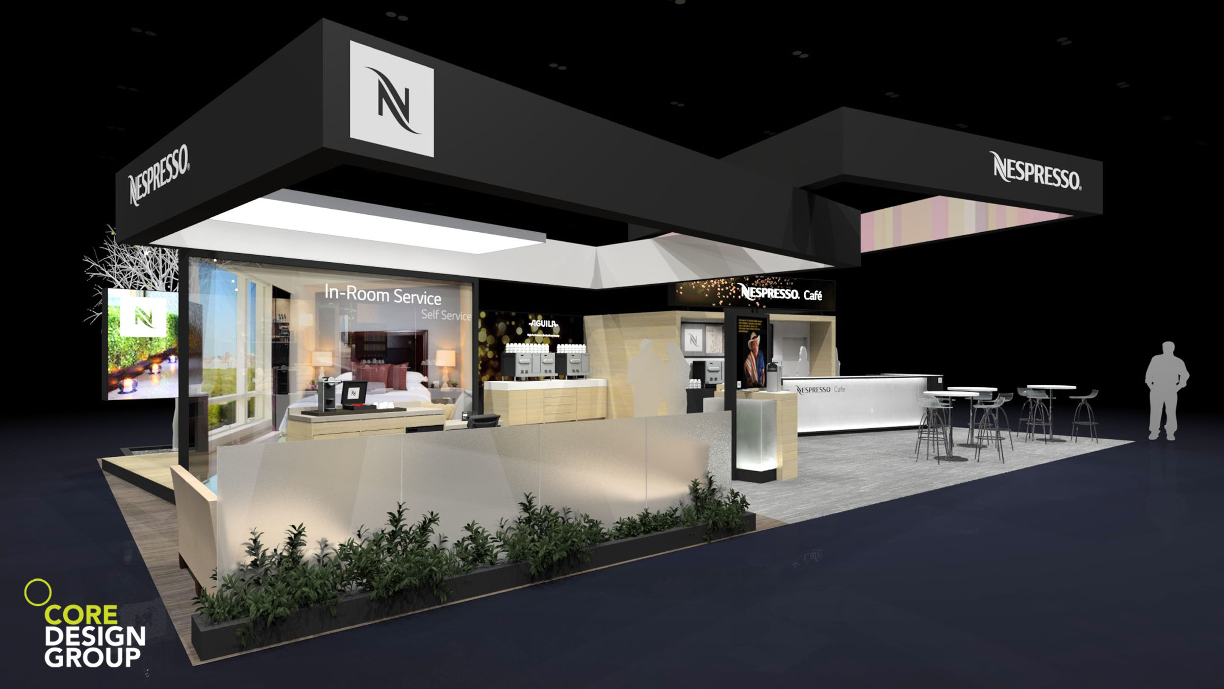 Aeroccino Nespresso to rent for events, fairs, exhibitions and stands.